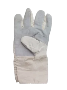 COTTON LEATHER GLOVES
