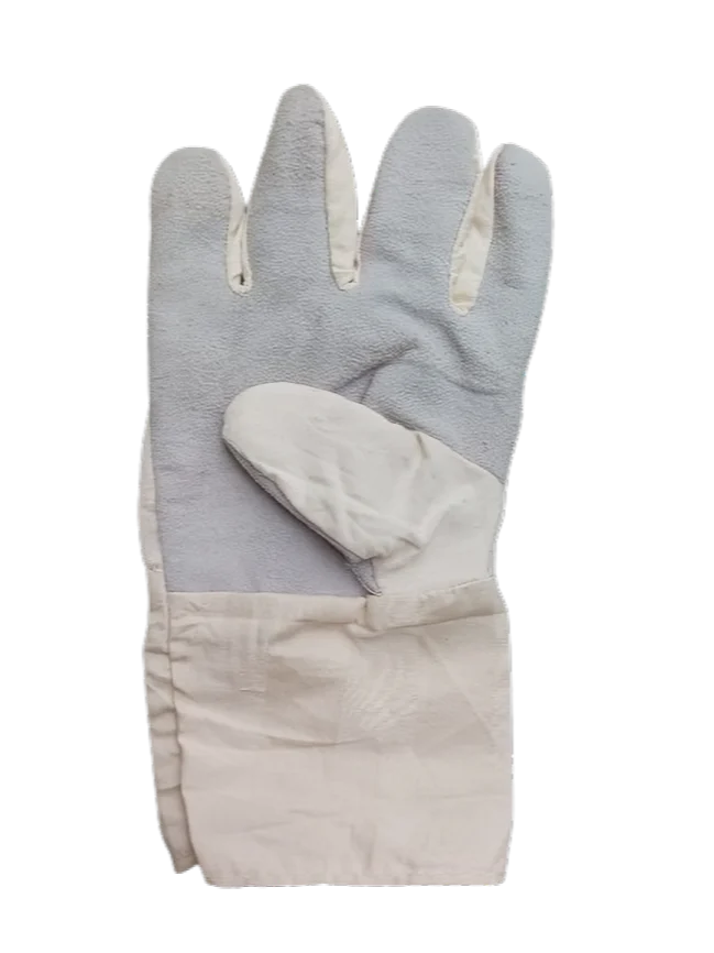 COTTON LEATHER GLOVES