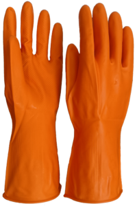 RUBBER GLOVES